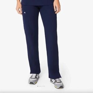 Figs Technical Collection Kade Cargo Scrub Pants Navy Blue XS Tall